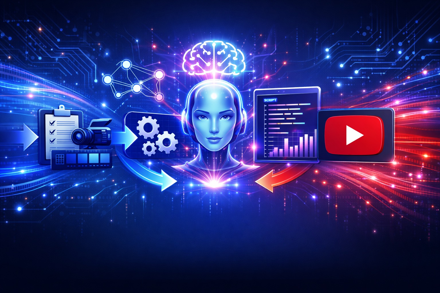 How AI Is Changing YouTube Content Creation (And Why You Should Care) cover image for AI
