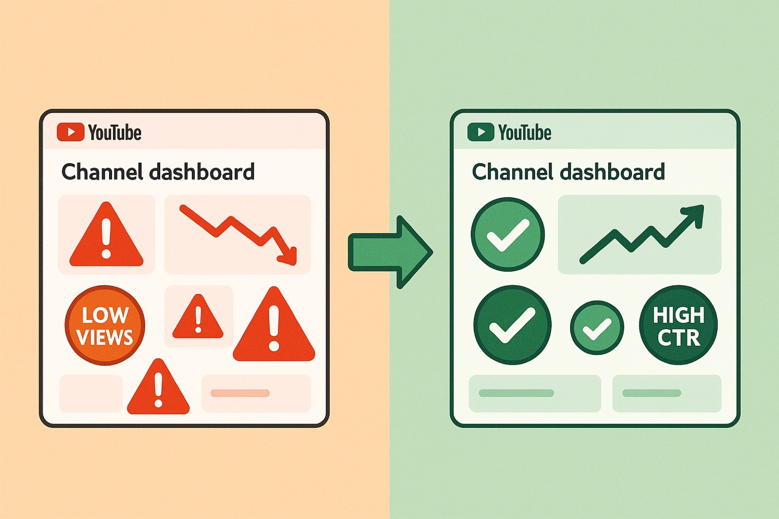 Why Your YouTube Channel Isn't Growing: 10 Analytics Red Flags to Fix Now cover image for Growth