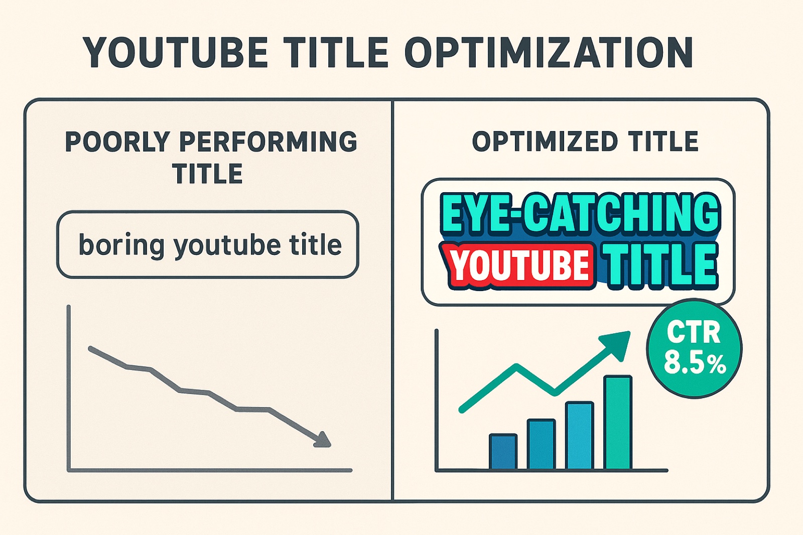 How to Optimize YouTube Video Titles for Maximum CTR: A Data-Driven Guide cover image for SEO